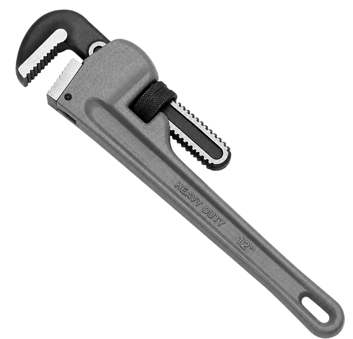 S605 Heavy Duty Pipe Wrench with Aluminum Die Cast Body