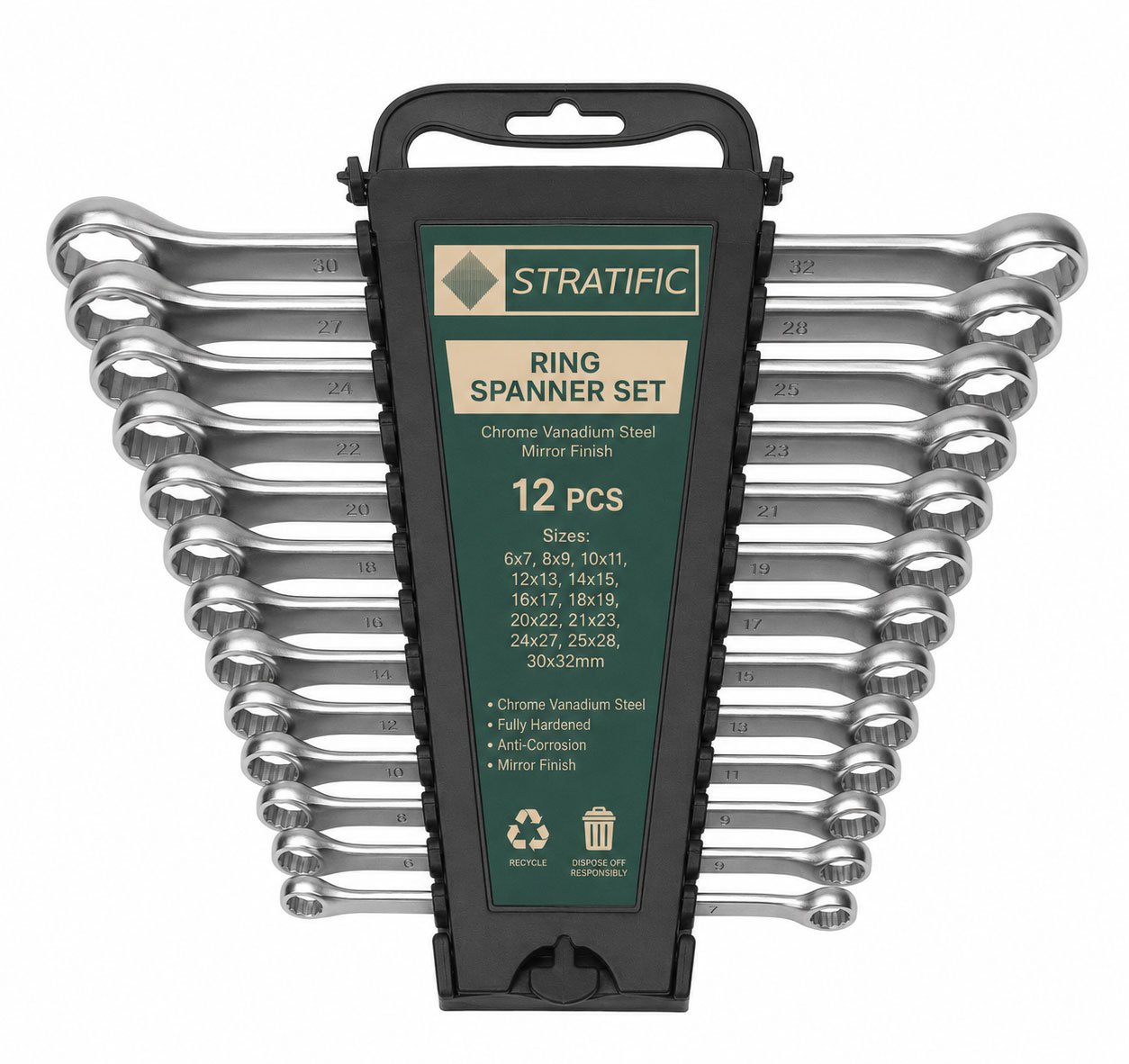 S310, S315, S316 & S320 Ring Spanners (Ring Spanners Deep Offset Set)
