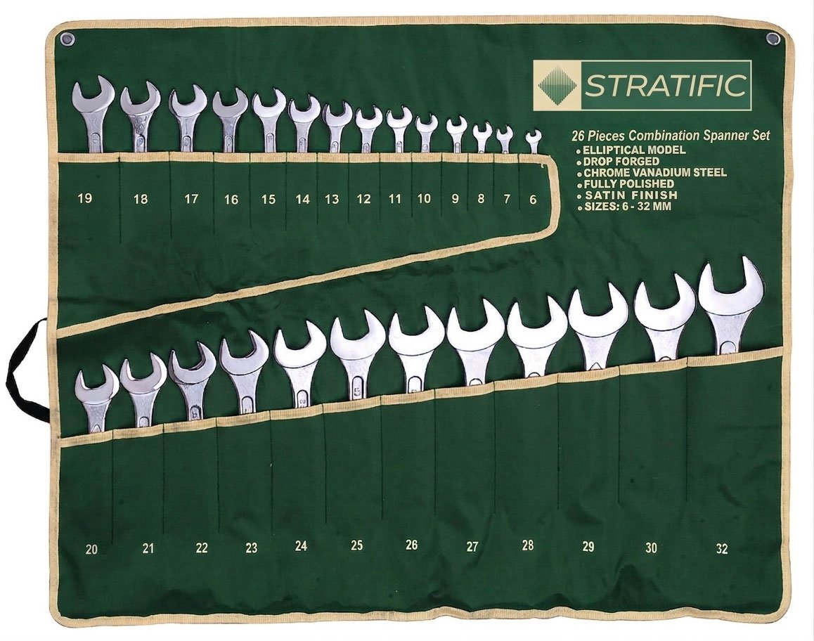 S200 & S201 Double Open-End Spanners Set (Short Pattern)