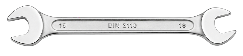S200 Double Open-End Spanner Long Pattern/Recessed