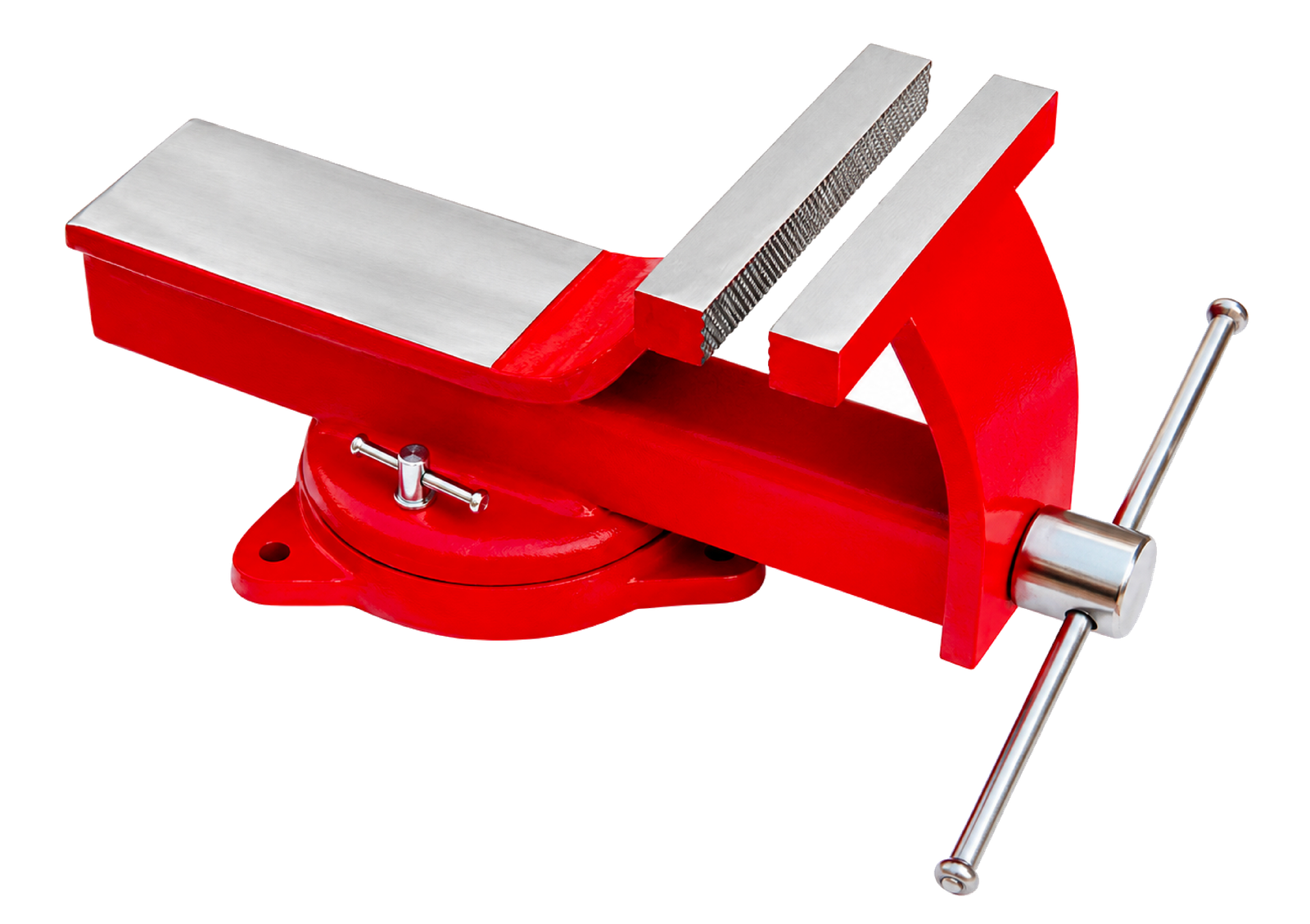 SV112 Steel Bench Vice, Swivel Base