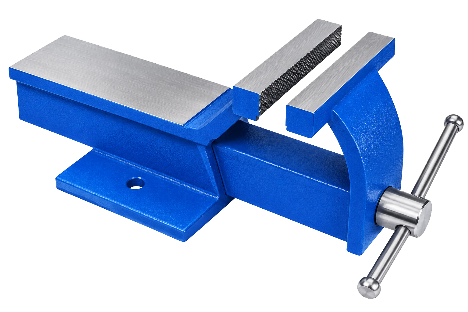 SV121 Steel Bench Vice, Fixed Base